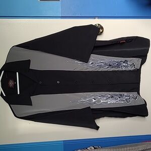 Dragonfly Roadhouse Mens Vintage Button-up Shirt